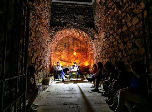 Noche de las velas en el Castillo de Calatrava la Nueva