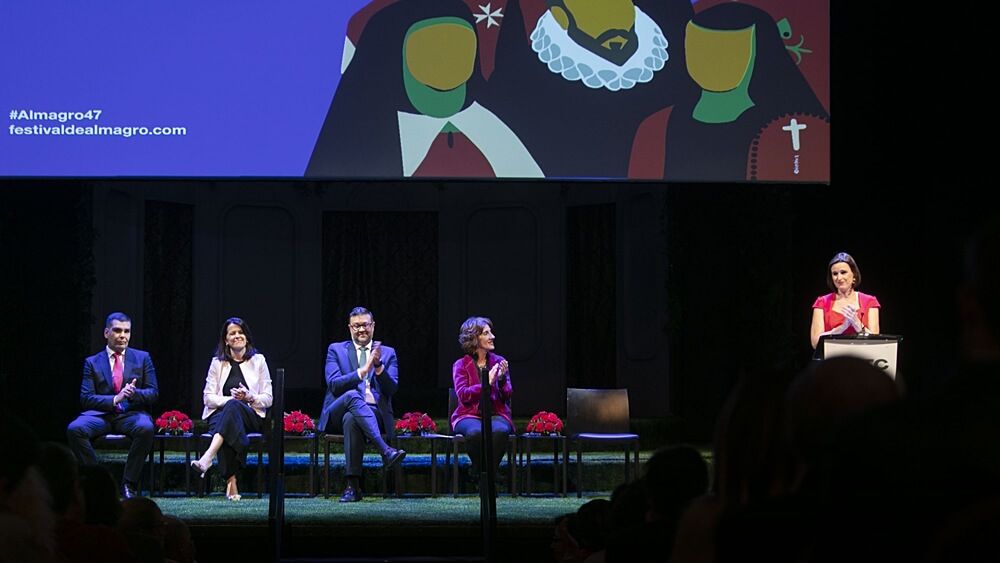 Intervención de Irene Pardo, directora del festival, en la presentación de la 47 edición del Festival Internacional de Teatro Clásico de Almagro