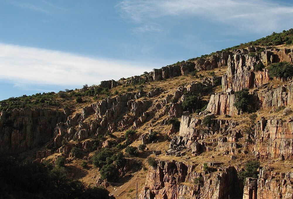 Paisaje en el Estrecho del Hocino