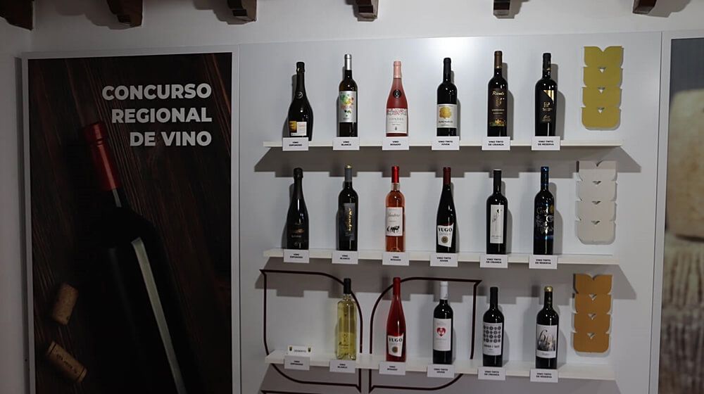 Vinos premiados en el Concurso Regional de Calidad de Vinos de FERCAM 2023