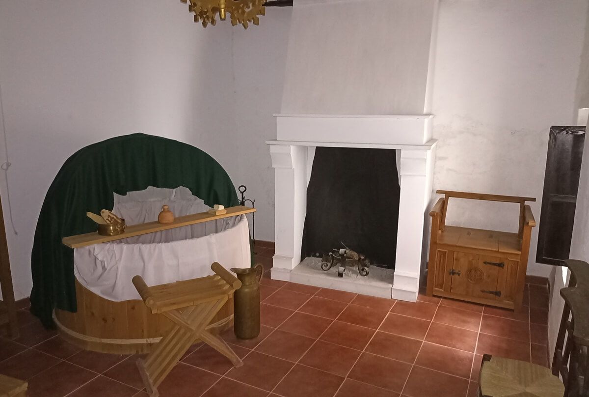 Casa Bellomonte, recreación de la casa de una familia acomodada del siglo XV, situada en Belmonte (Cuenca)
